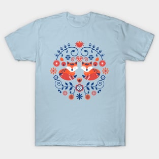 Scandinavian folk art T-Shirt